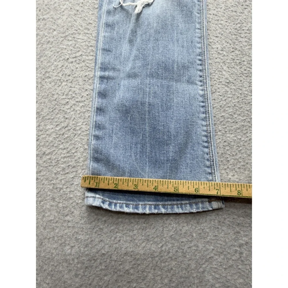 Hudson Holly‎ Boot Jeans Womens 27 Blue Light Wash Mid Rise Bootcut Distressed